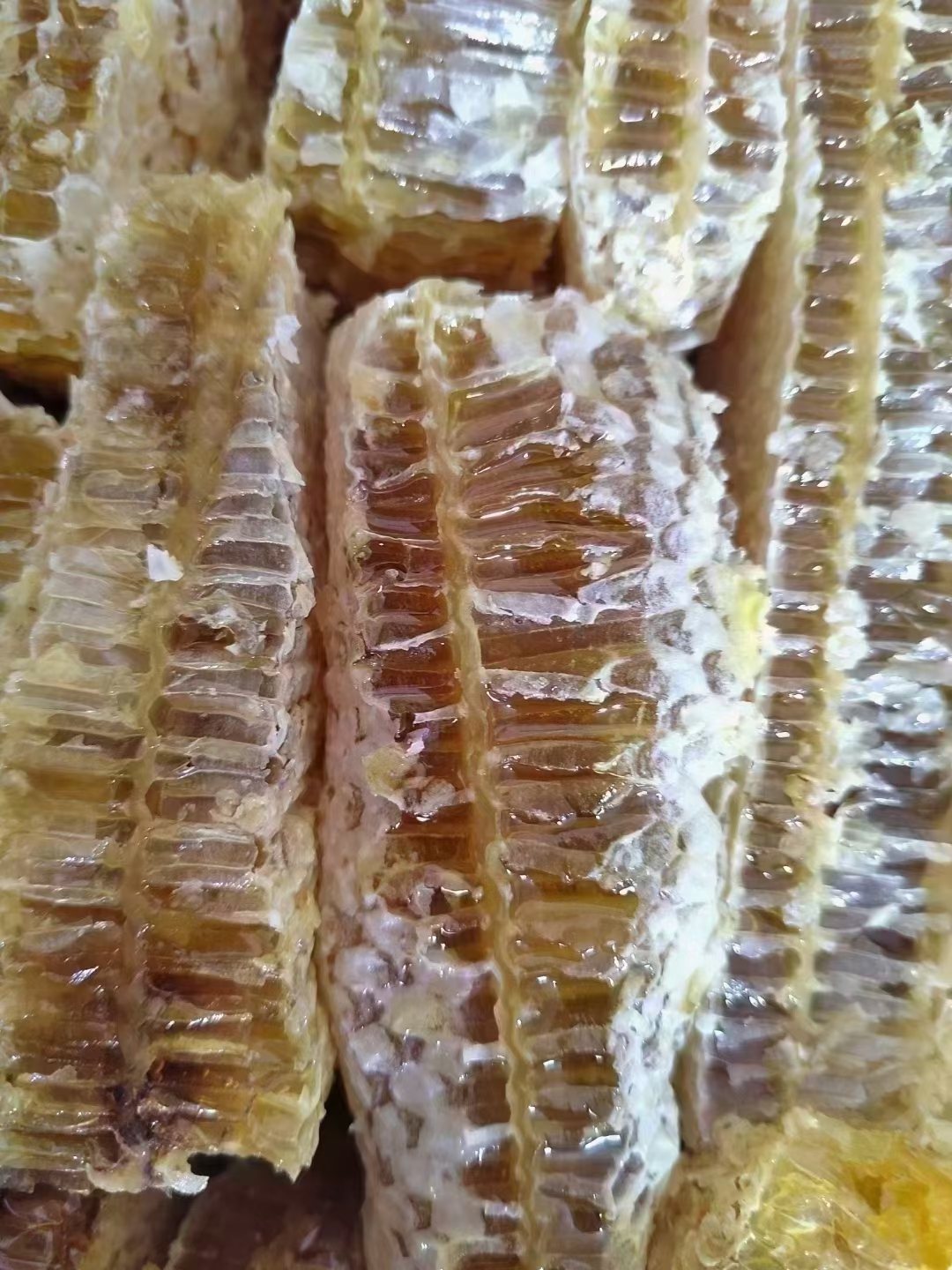 江湖地摊展销会货源土蜂蜜，农家蜂巢蜜批发